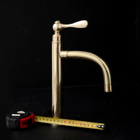 Vessel sink faucet