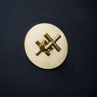 Handmade Brass Wall-Mounted Faucet with Thermostatic Valve - 8" Spout for Tub, Lavatory, or Kitchen