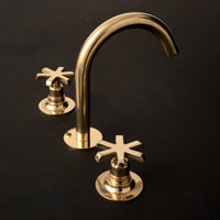 3-Hole Deck Mounted Cross Handle Tap