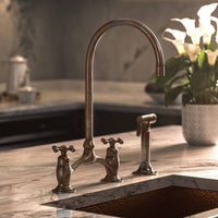 Bridge faucet, kitchen faucet, kitchen sink, sink faucet,bridge faucet Victorian Bridge Faucet