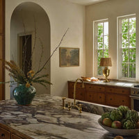 Heavy Duty Brass Kitchen Mixer with Side Spray - Traditional Bridge Style