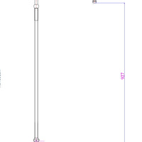 Traditional Dual Control Exposed Thermostatic Shower Set