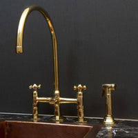 3 Holes Bridge Faucet - Brassna
