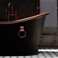 Black Copper bathtub - Brassna