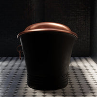 bathtub freestanding,tub freestanding,freestanding soaking tub Black Copper bathtub