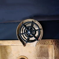 Zenith Brass Glass Rinser
