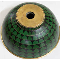 Hammered Brass And Wood Vessel Sink - Brassna