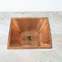 Handcrafted Undermount Hammered Kitchen Sink, Customized Kitchen Bar Sink Handcrafted Undermount Hammered Copper Sink