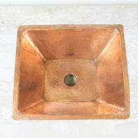 Handcrafted Undermount Hammered Kitchen Sink, Customized Kitchen Bar Sink Handcrafted Undermount Hammered Copper Sink