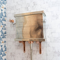 The Victorian German Silver high level toilet - Brassna