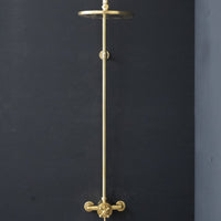 Traditional Dual Control Exposed Thermostatic Shower Set