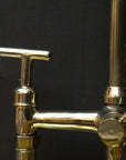 Handcrafted Solid Brass StreamLux Kitchen Faucet | Brassna StreamLux Kitchen Faucet