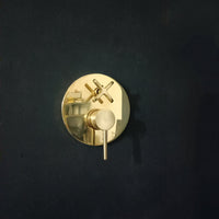 Antique Brass Concealed Shower Head With Arm And Hand Shower Concealed Shower Calie