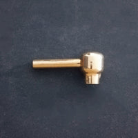 Single Hole Unlacquered Brass Gooseneck Faucet, Handracfted Engraving Bathroom Faucet, Kitchen Faucet Brass Gooseneck Faucet