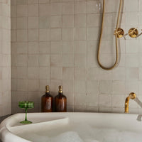 Handcrafted Solid Brass Shower Head And handheld Set, Unlacquered Brass Rain Shower Set Unlacquered Brass Shower SetHead And handheld Set
