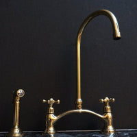 Bridge faucet, kitchen faucet, kitchen sink, sink faucet,bridge faucet Victorian Bridge Faucet