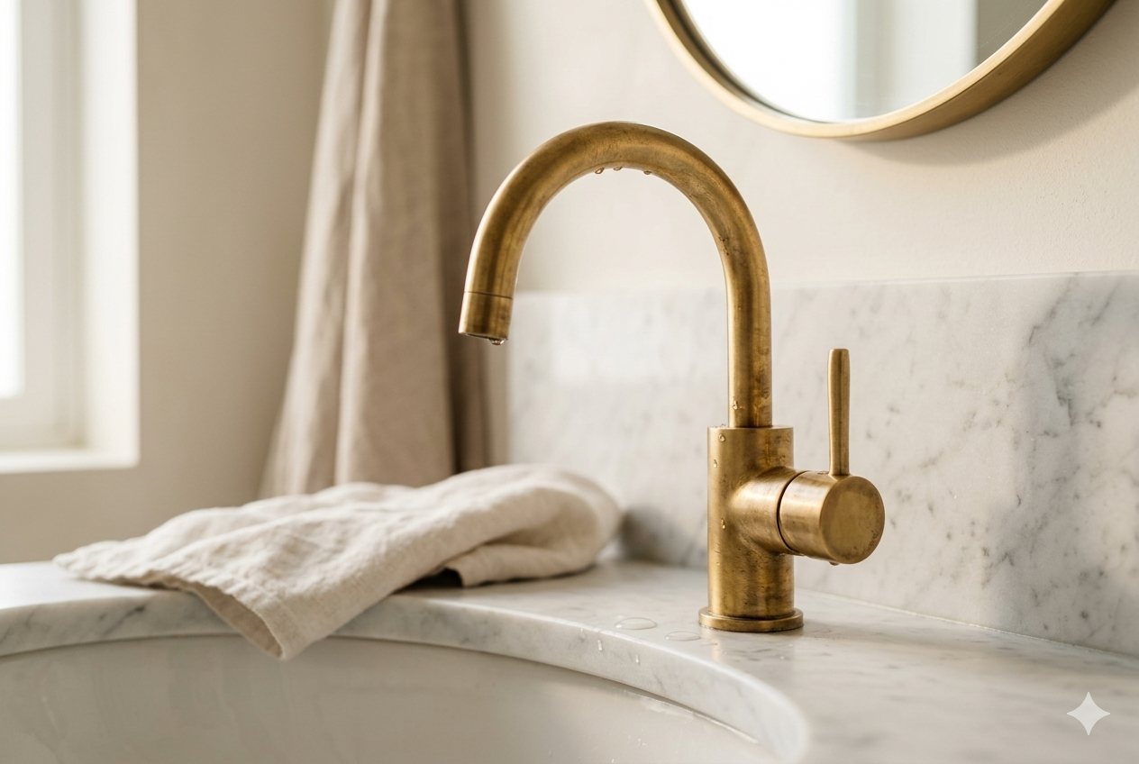 Unlacquered Brass Care Guide: How to Maintain Your Living Finish