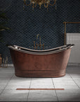 London Copper Bathtub | Solid Brass — Brassna London Copper Bathtub