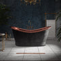 Handcrafted Solid Brass Matte Black Bathtub Tub Filler | Brassna