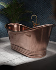 Polished Copper Bathtub: Relax in Style & Warmth, copper bathtub Dubai Copper Bathtub