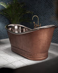 London Copper Bathtub | Solid Brass — Brassna London Copper Bathtub