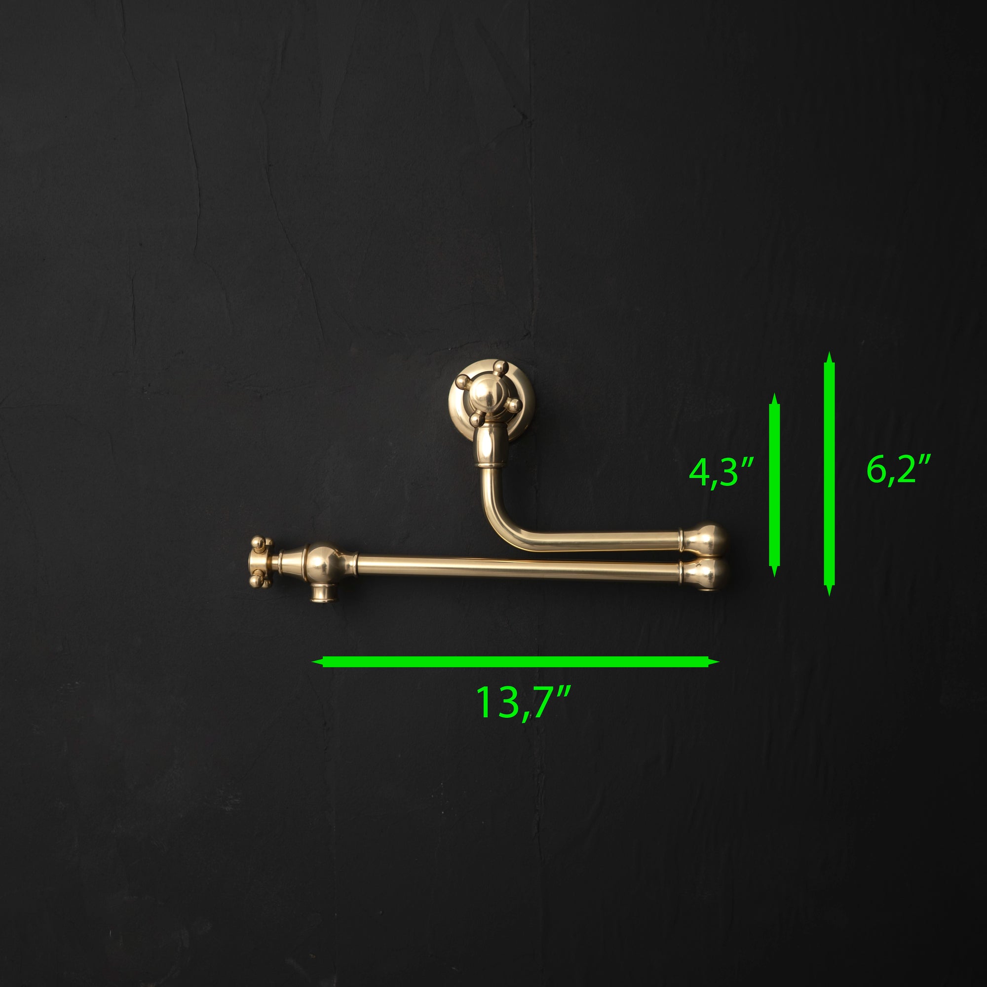 Solid Brass Pivot | The Bespoke Pivot — Brassna The Bespoke Pivot