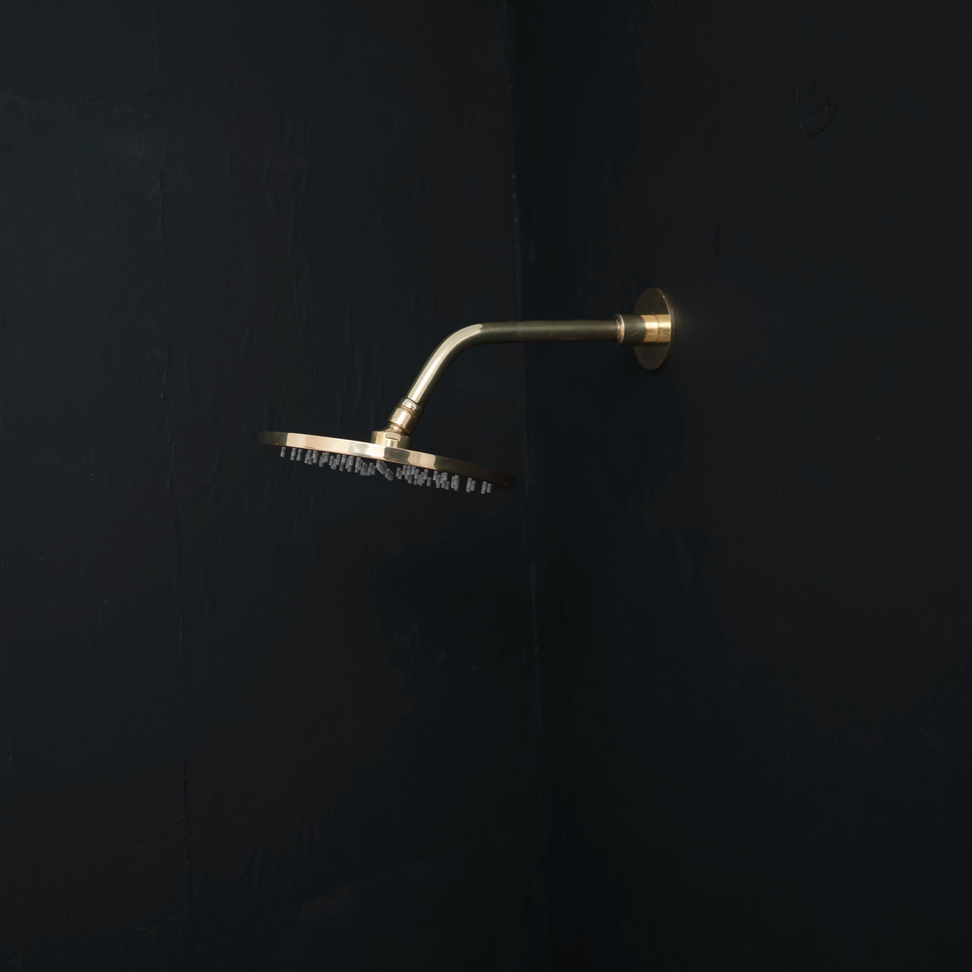 Handcrafted Solid Brass Brassna Regular shower Shower System - Detail View | Brassna