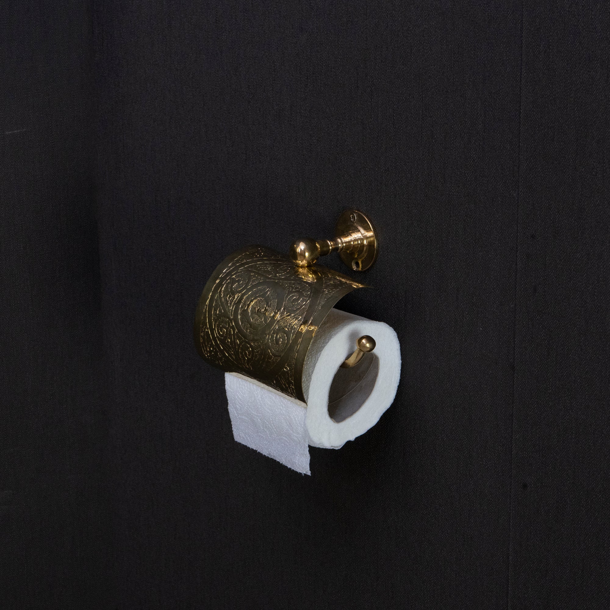  Engraved Toilet Paper Holder
