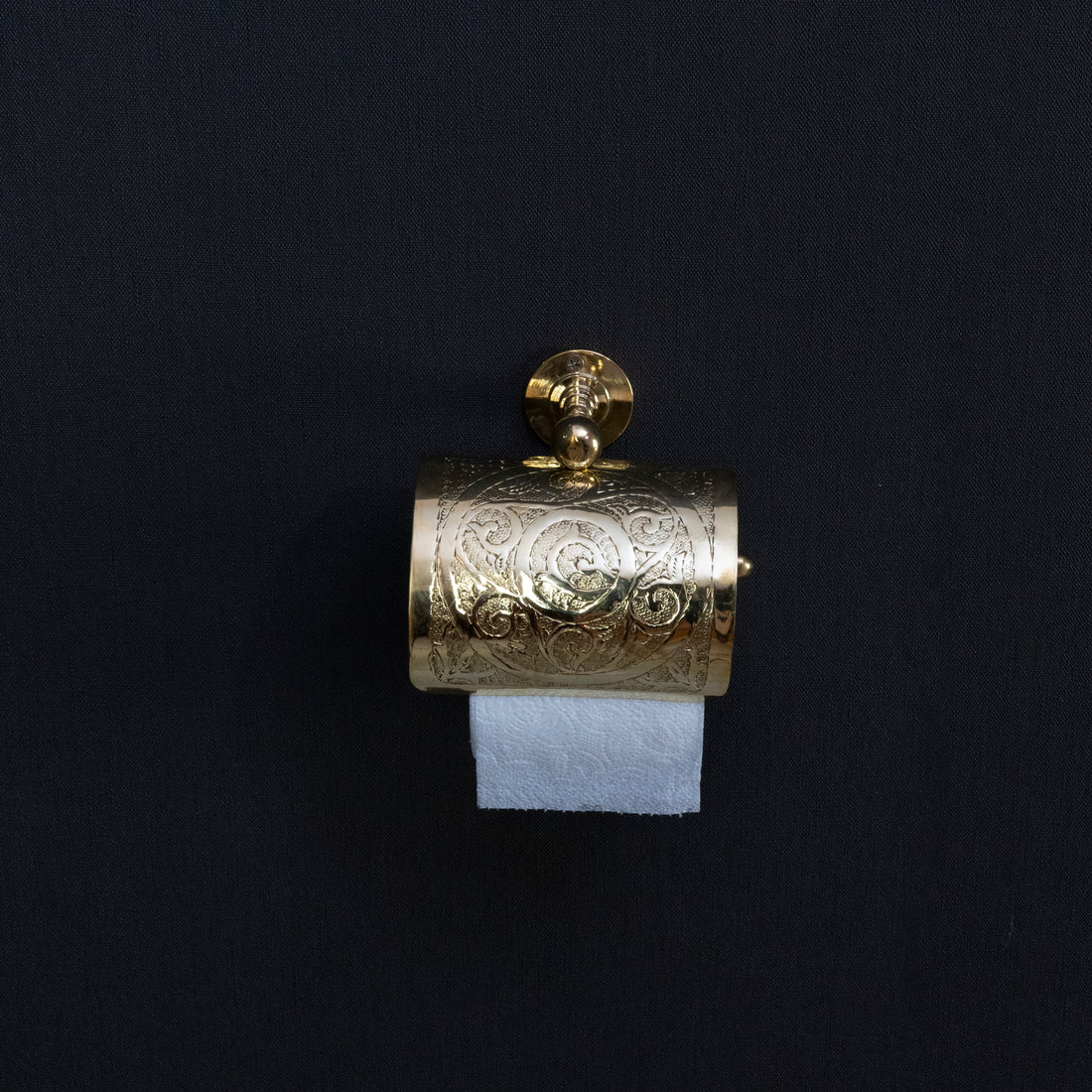 Engraved Toilet Paper Holder