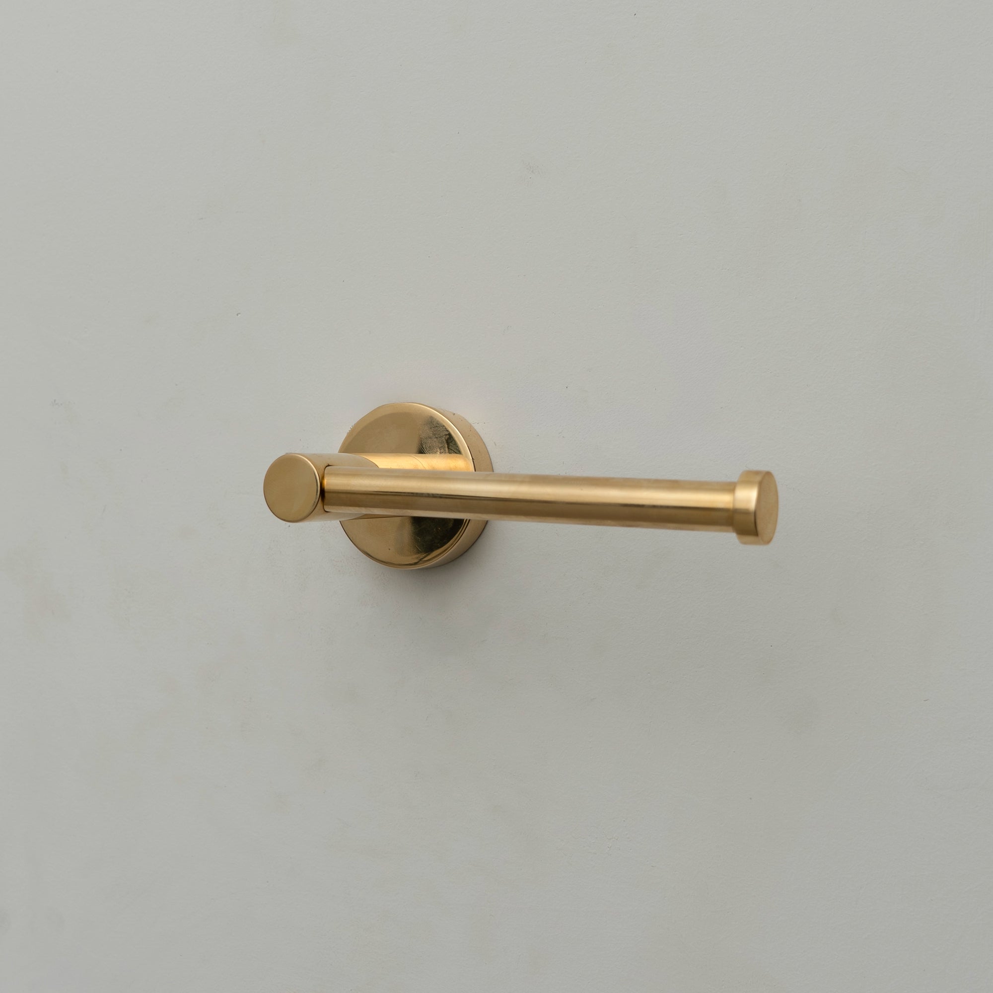 Handcrafted Solid Brass AuraPure Toilet Hardware | Brassna AuraPure Toilet Paper Roll Holder