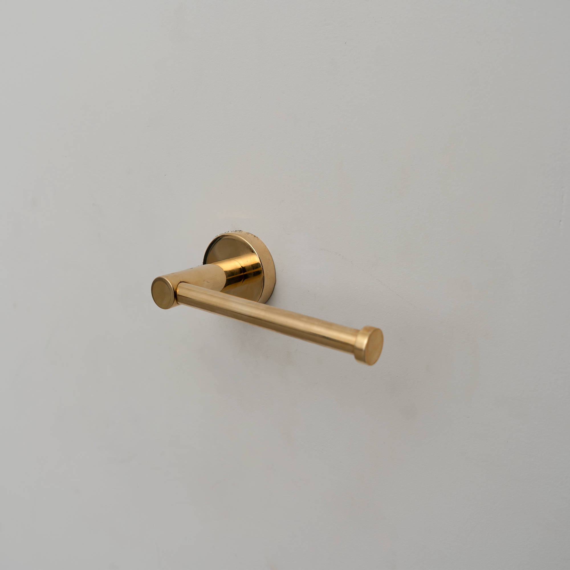 Handcrafted Solid Brass AuraPure Toilet Hardware | Brassna AuraPure Toilet Paper Roll Holder