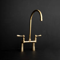 Harmony Brass Bridge Kitchen Faucet