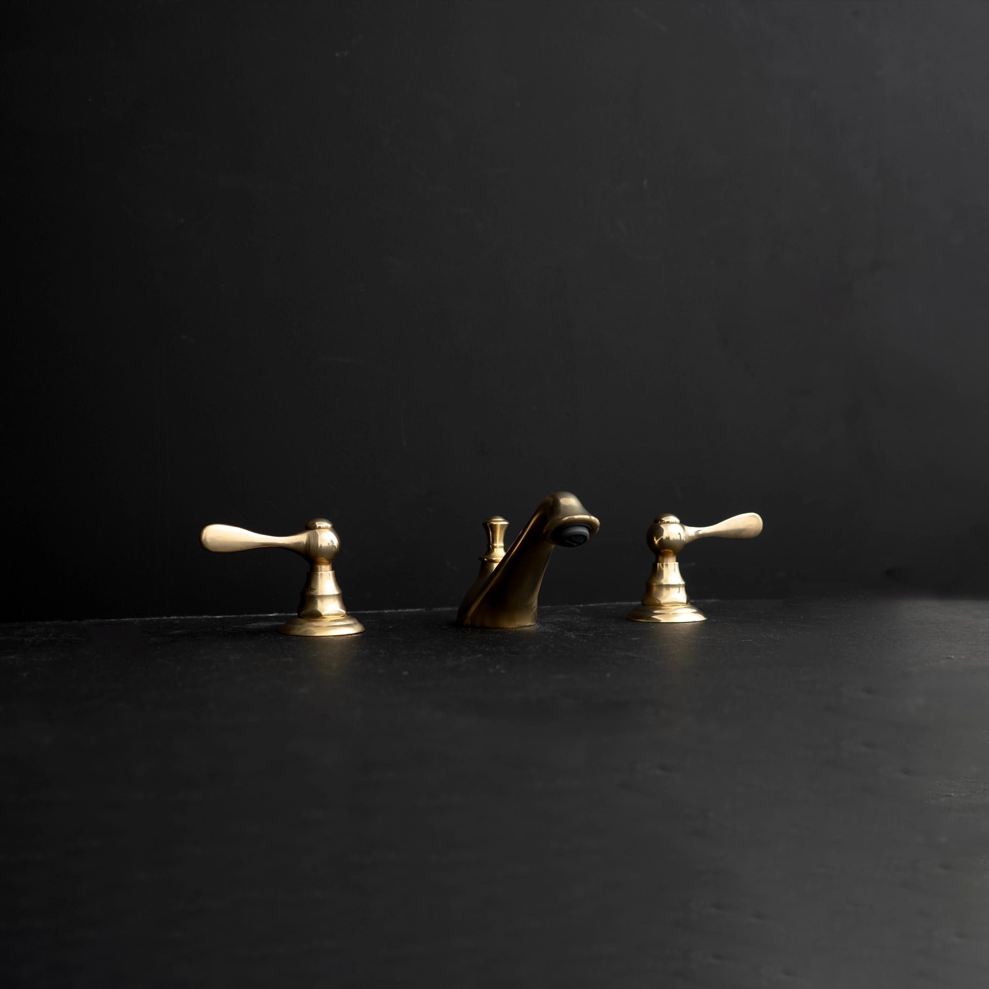 Handcrafted Solid Brass Lower Tap Bathroom Faucet Bathroom Faucet - Detail View | Brassna