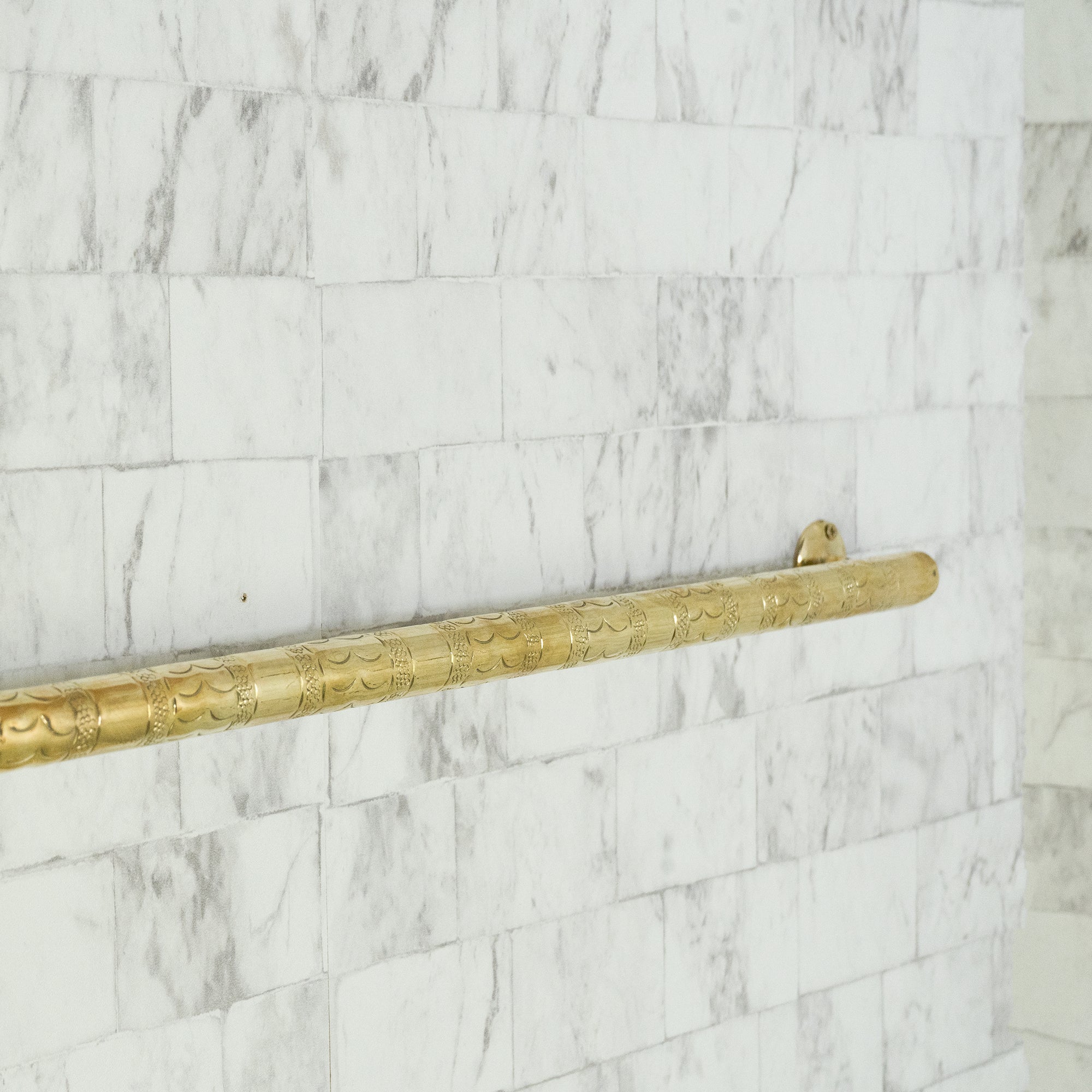 Solid Brass Towel Bar LuxBrass - 7 Finishes | Brassna LuxBrass Towel Bar