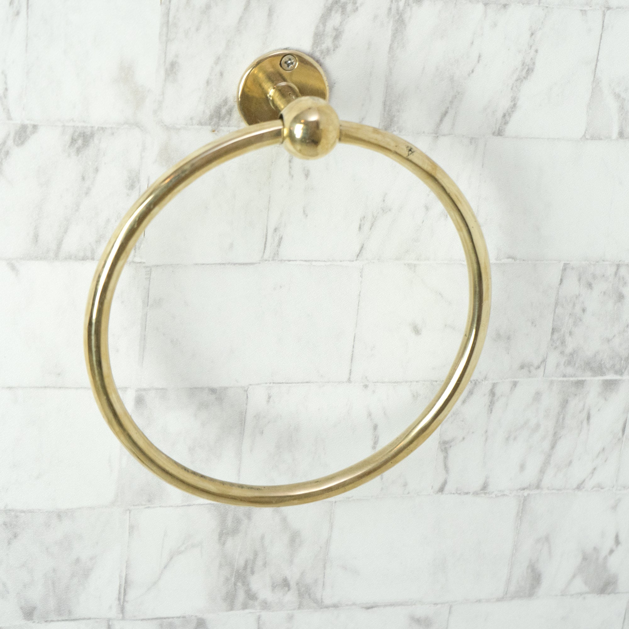 Handcrafted Solid Brass ZenithLine Towel Hardware | Brassna ZenithLine Towel Holder