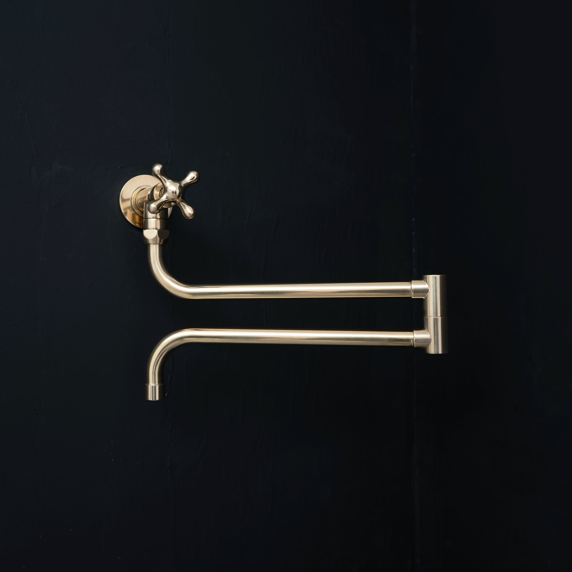 Lombok Pot Filler | Solid Brass — Brassna Lombok Pot Filler