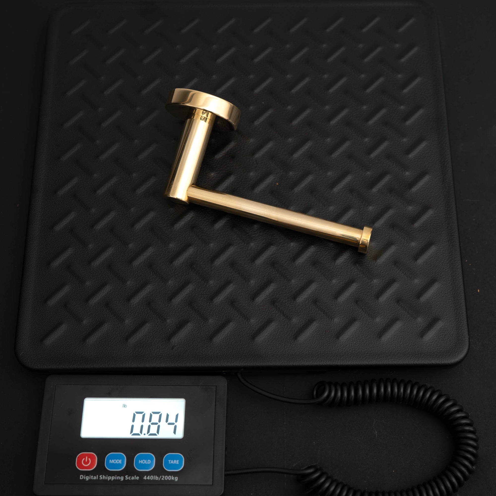 Handcrafted Solid Brass AuraPure Toilet Hardware | Brassna AuraPure Toilet Paper Roll Holder