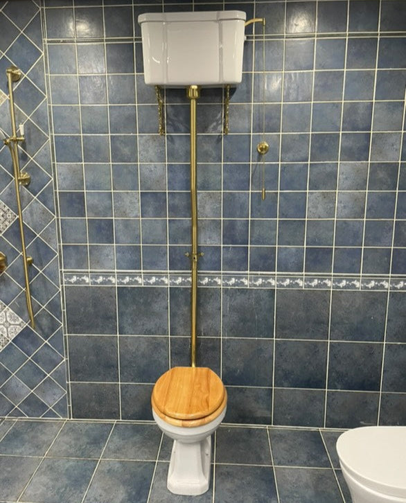 Solid Brass Toilet Paper Holder Mykonos | Brassna The Mykonos Suite