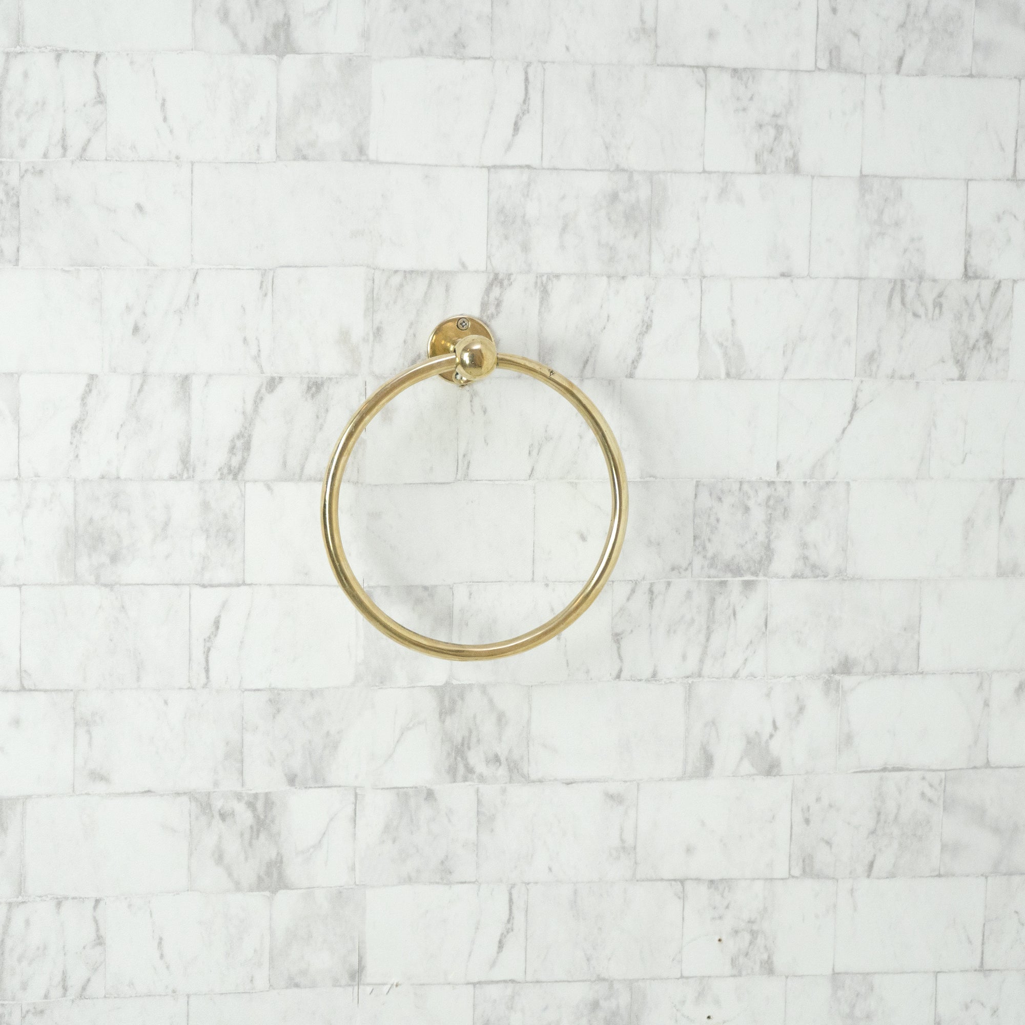 Handcrafted Solid Brass ZenithLine Towel Hardware | Brassna ZenithLine Towel Holder
