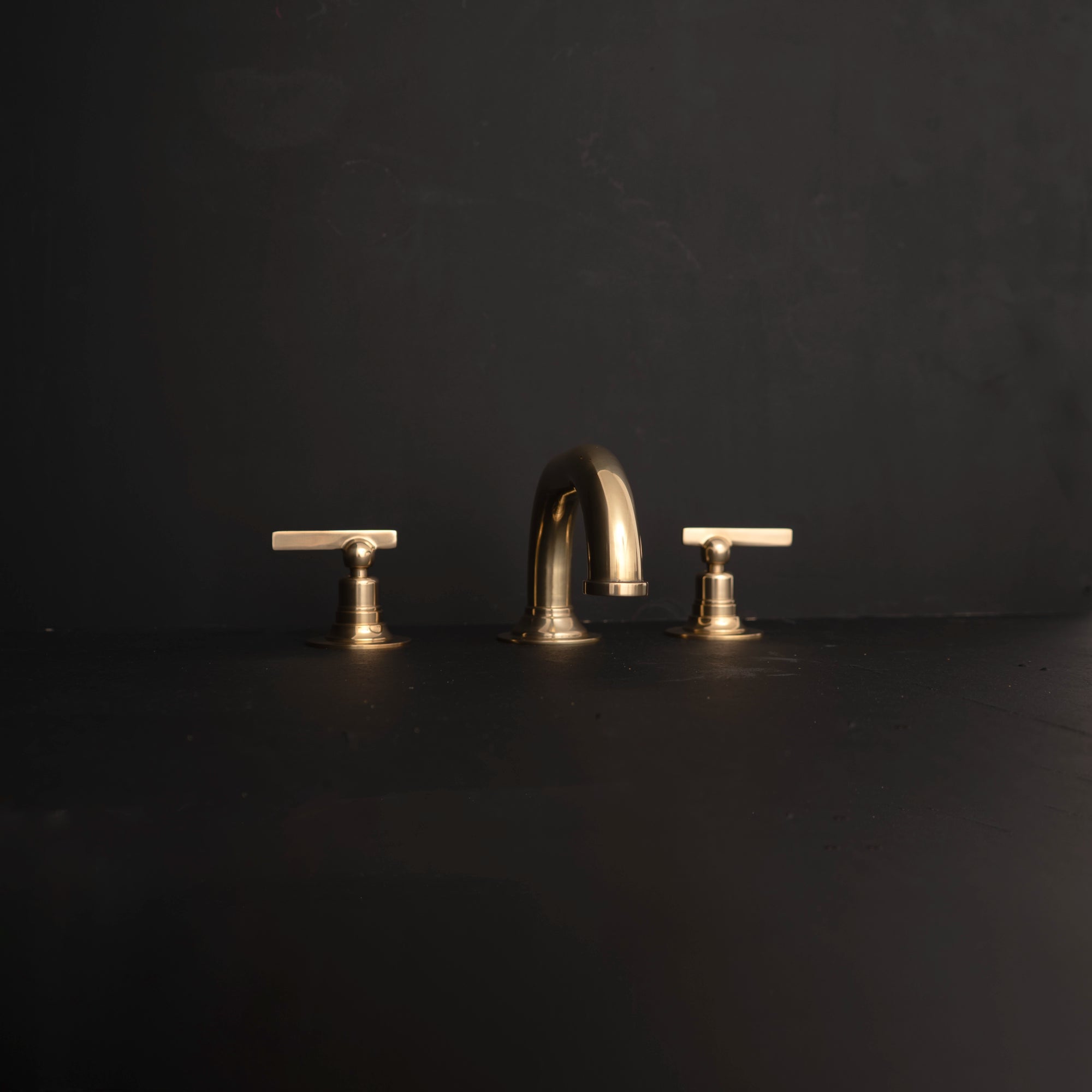 Handcrafted Solid Brass Holes Tap Bath Faucet | Brassna 3 holes bath tap