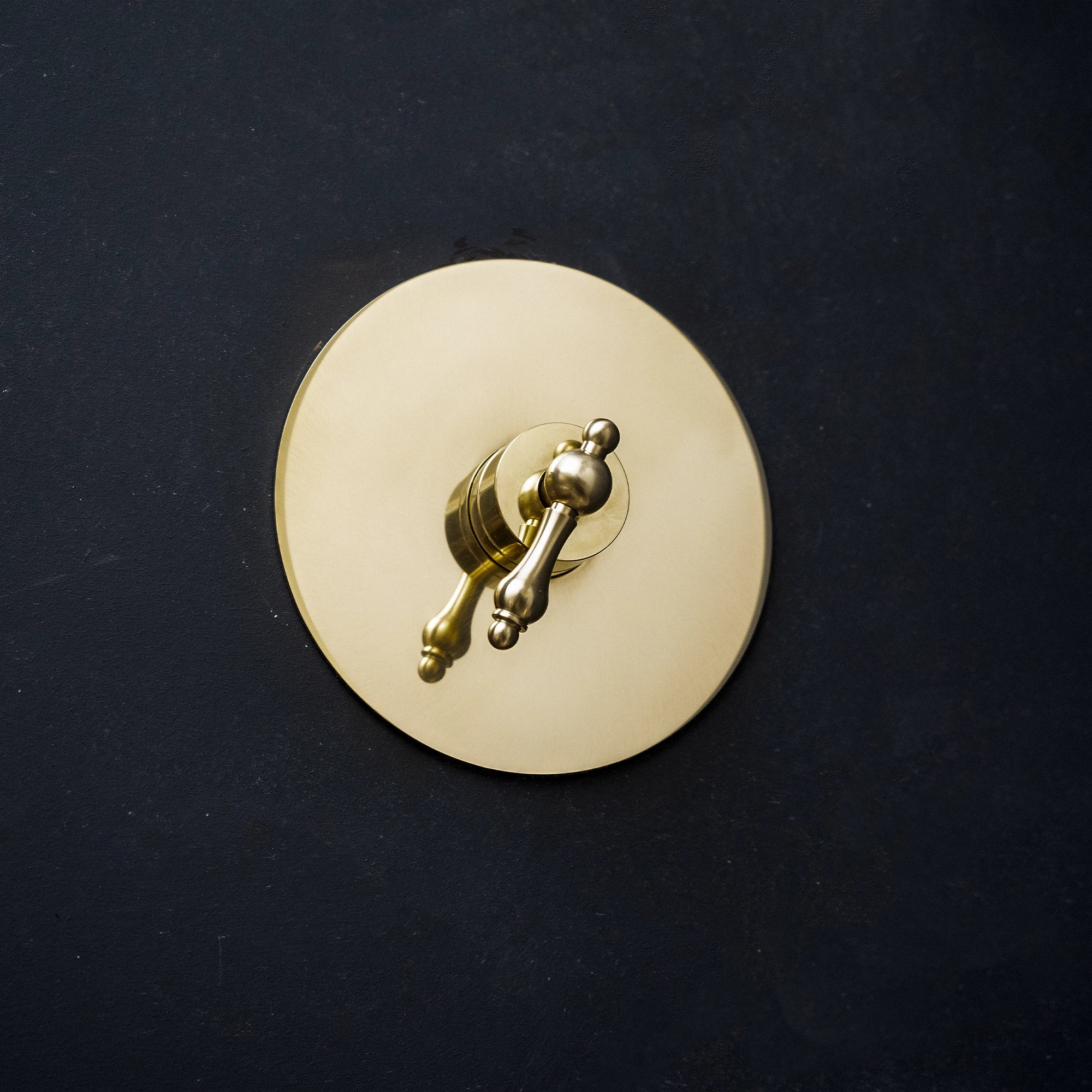 Handcrafted Solid Brass Luxura Thermostatic Shower Shower System - Detail View | Brassna