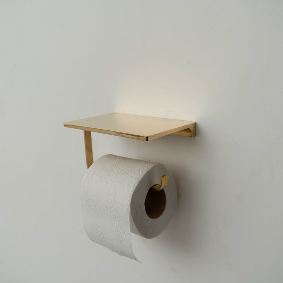  Bespoke Toilet Paper Holder and Shelf