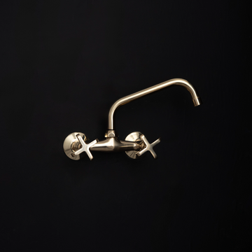 Two Handle Wall Mounted Kitchen Faucet