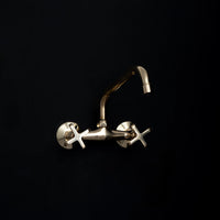 Two Handle Wall Mounted Kitchen Faucet