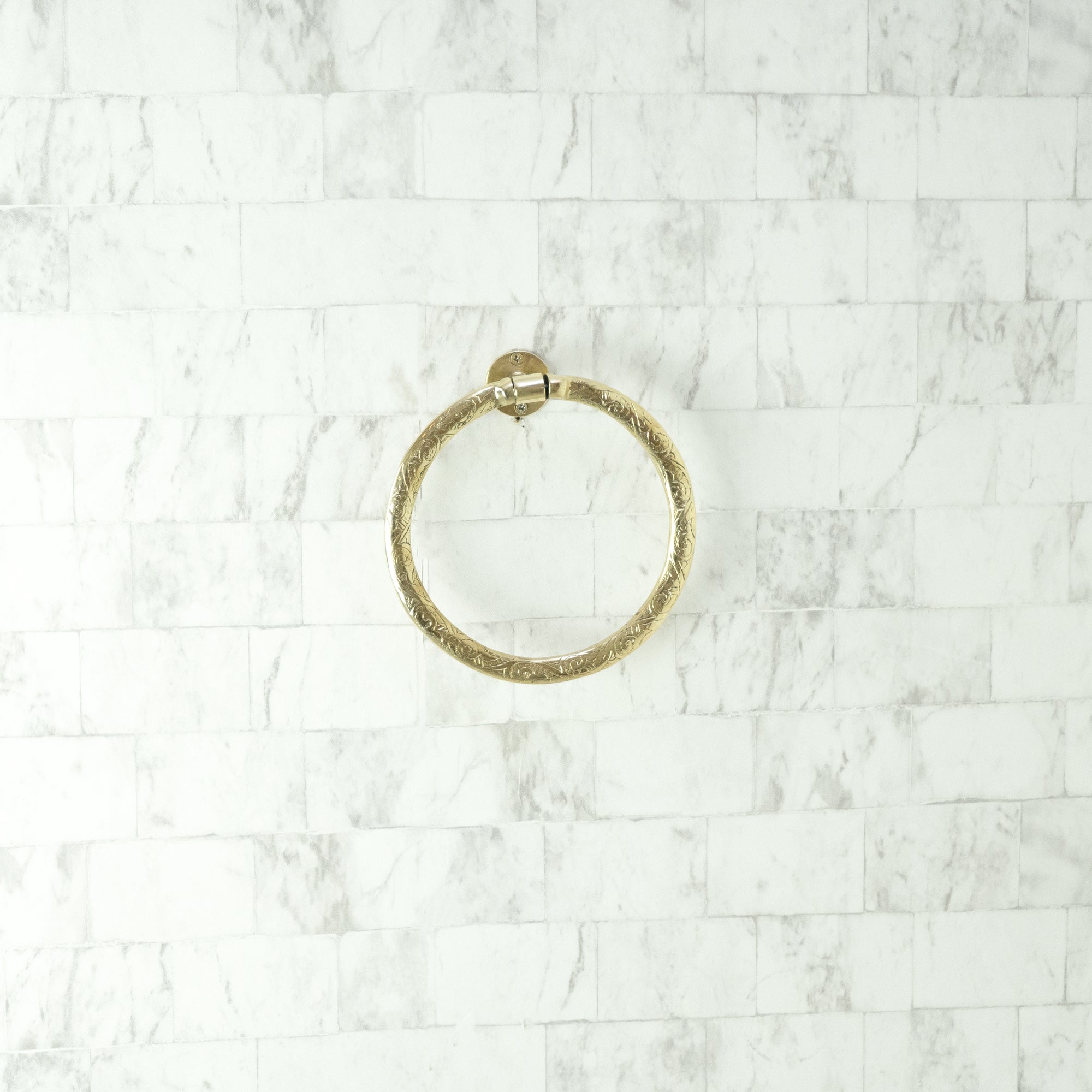 Handcrafted Solid Brass ZenithLine Towel Hardware | Brassna ZenithLine Towel Holder