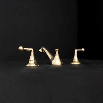 Artisan Brass Deck Mount Faucet