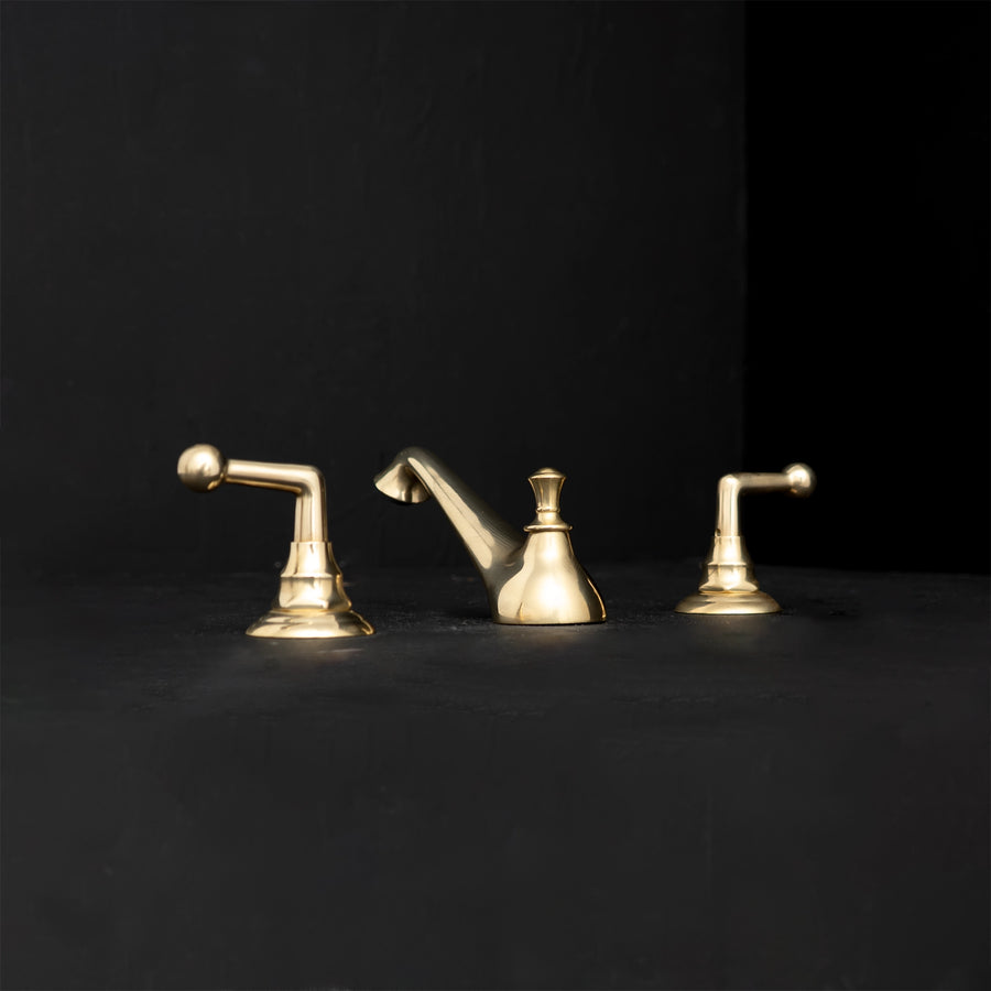 Artisan Brass Deck Mount Faucet