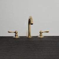 Mid-Century Modern Revamp: Solid Brass Deck-Mount Faucet