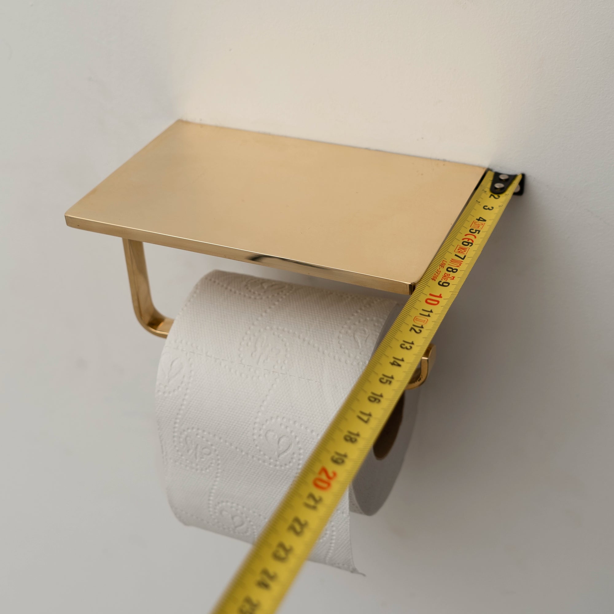 Bespoke Toilet Paper Holder and Shelf