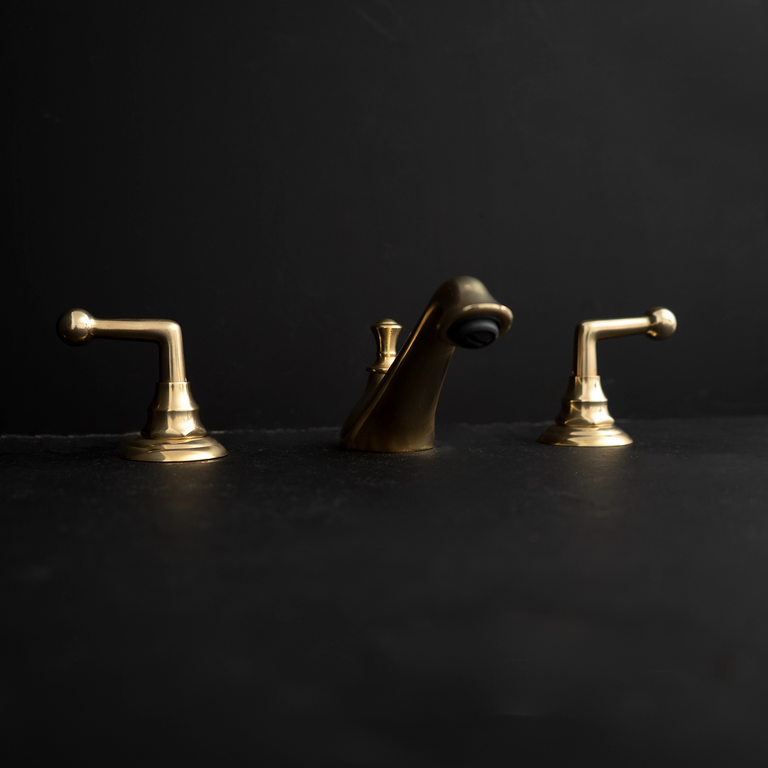 Artisan Brass Deck Mount Faucet